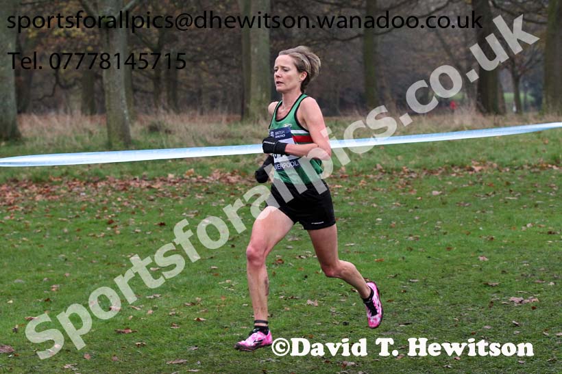 Senior women's European Cross Country Trials, Sefton Park, Liverpool. Photo: David T. Hewitson/Sports for All Pics